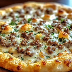 Spicy Beef Delight Pizza